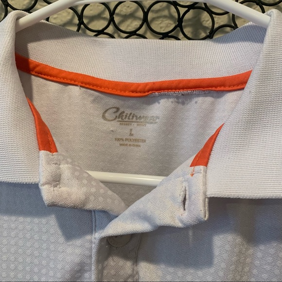 Mens Chiliwear Miami Hurricanes Polo Sz L - Picture 3 of 3